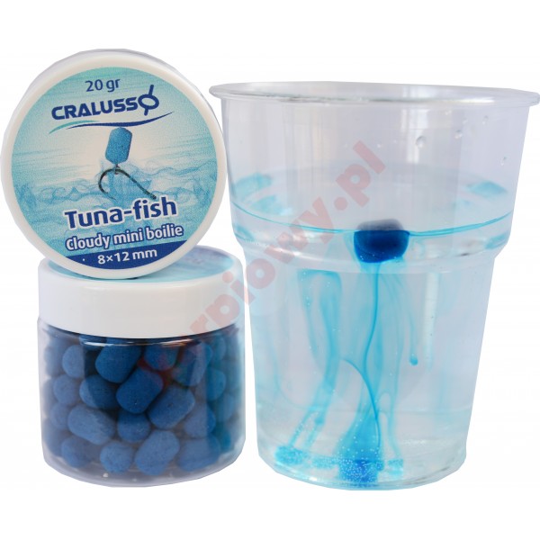 Kulki dumbells cloudy mini 8x12mm tuna - fish 20g 
