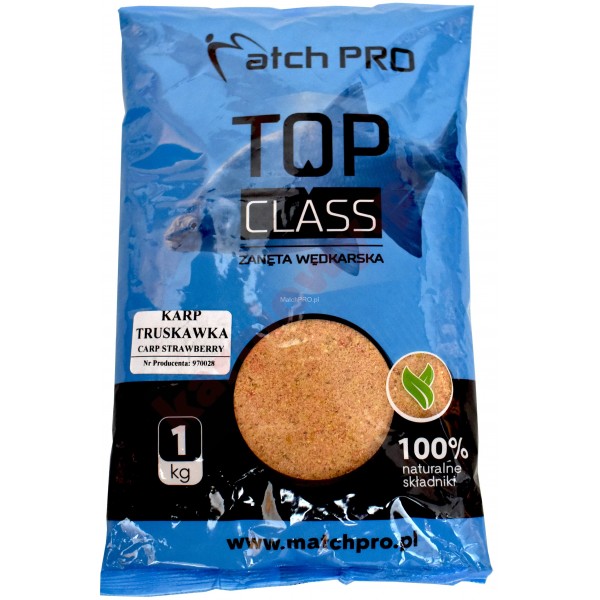 Zanęta top classic karp truskawka 1kg