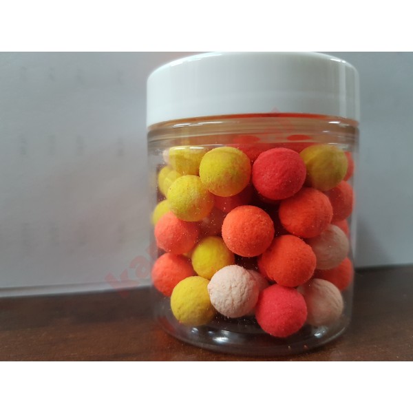 KULKI METHOD FEEDER POP-UP FLUO MIX 10mm 75ml FRUIT