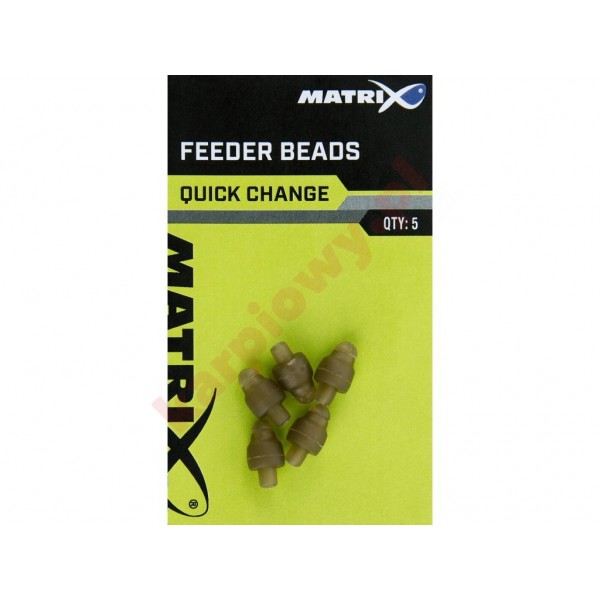 Quick change feeder beads 