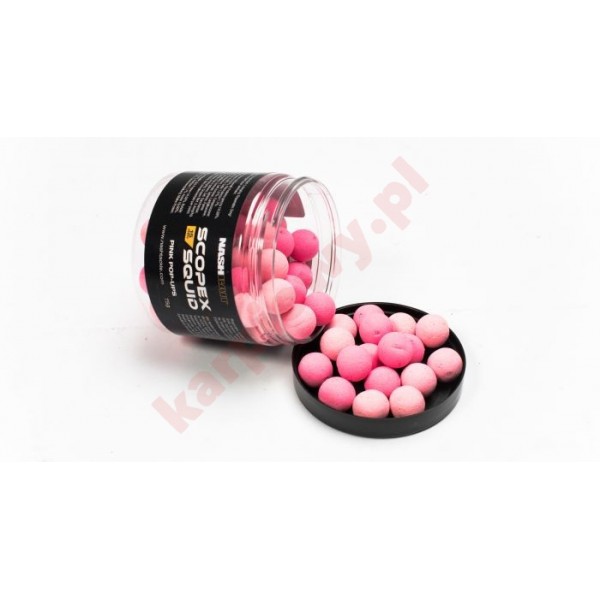 Kulki scopex squid pop ups pink 15mm 75g