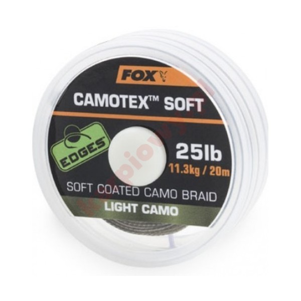PLECIONKA CAMOTEX LIGHT STIFF 25lb 20m