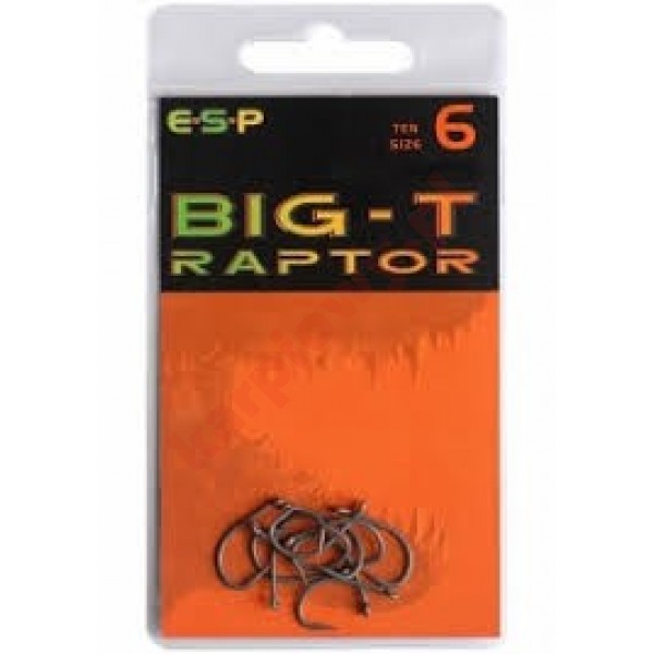 Haczyki - raptor big-t nr 6 10szt