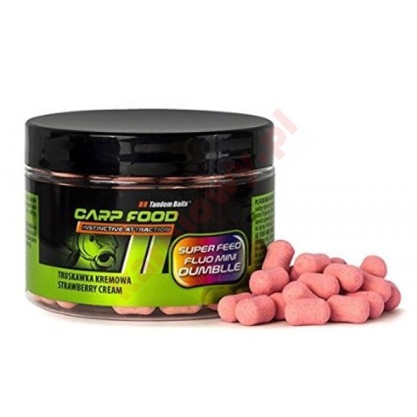 Kulki SF fluo mini dumbells floating - truskawka kremowa 35g
