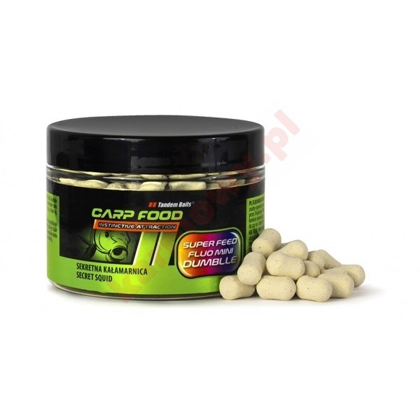 Kulki SF fluo mini dumbells floating - krewetka & czarny pieprz 35g