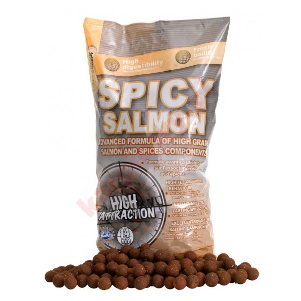KULKI Spicy Salmon 14mm 2,5kg