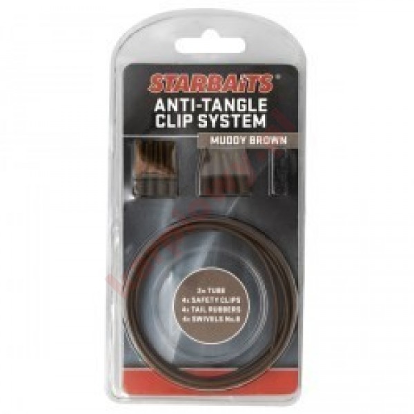 ANTI TANGLE CLIP SYSTEM 4szt BRĄZOWY