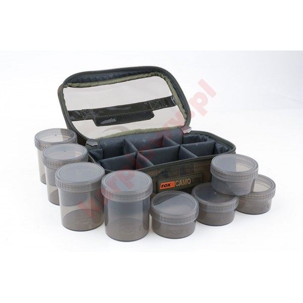 Kuferek na przynęty - camolite glug 8 pot case