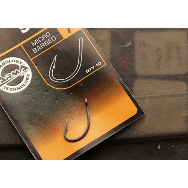 haczyki Curve Shank Short Hooks - Size 6