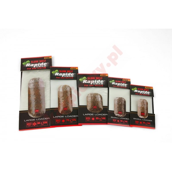 Woreczki pva - edges rapide PVA slow melt refills 60 x 130mm 25 bags	