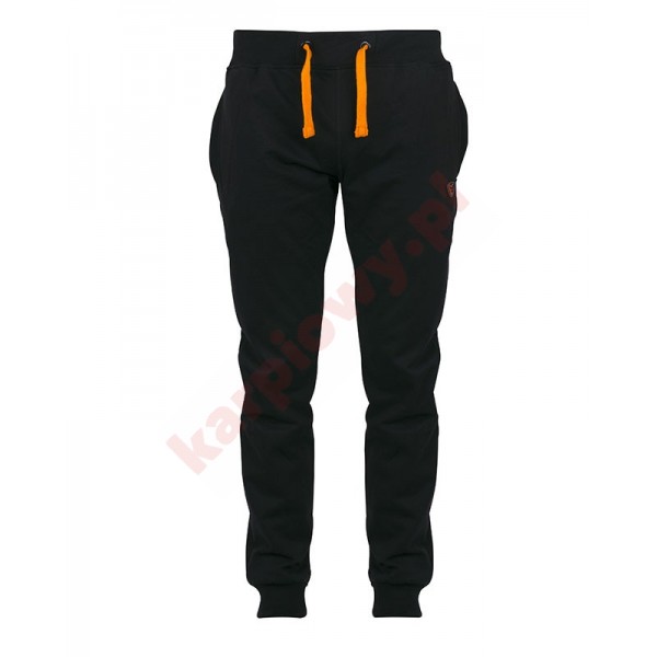 Black & Orange Lightweight Joggers -Small