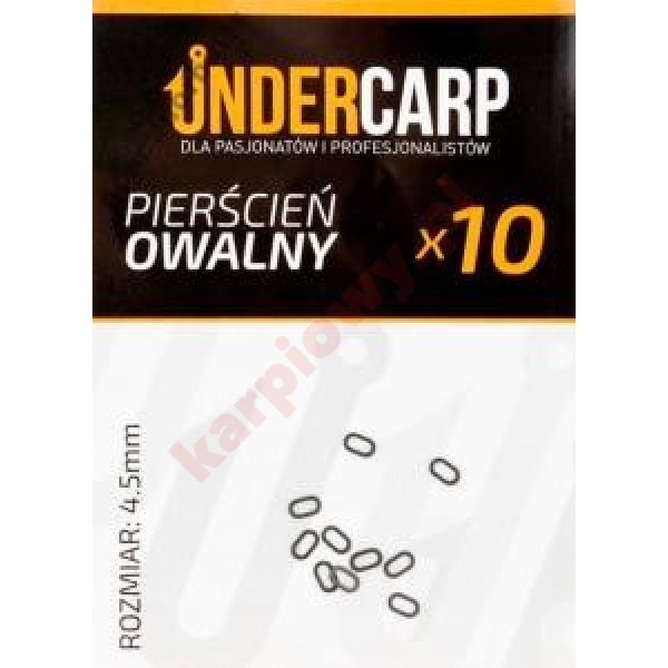 Pierścień owalny 4,5mm