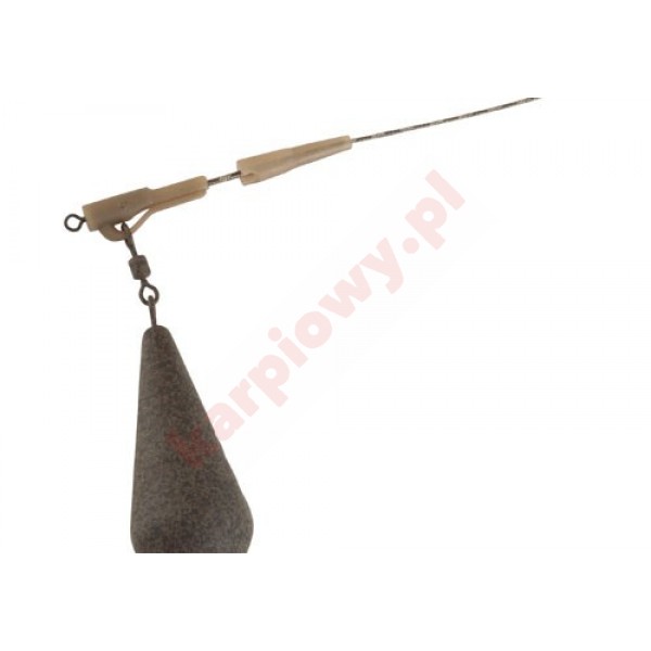 EDGES Slik Lead Clip Tail Rubber - Size 10 Khaki