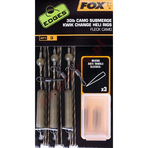 EDGES SUBMERGE CAMO LEADER HELI RIGS KWIK CHANGE