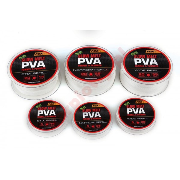 EDGES PVA MESH REFILLS  Slow Melt Refills 14mm Stix - 5m