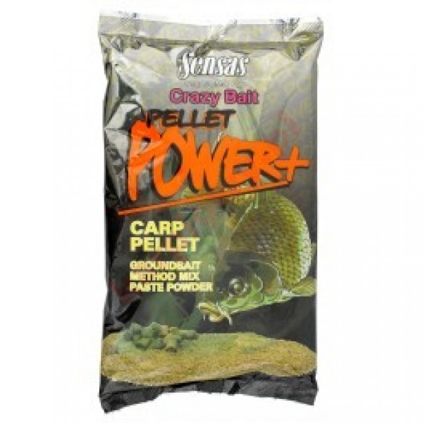 Zanęta crazy bait pellet power carp 1kg