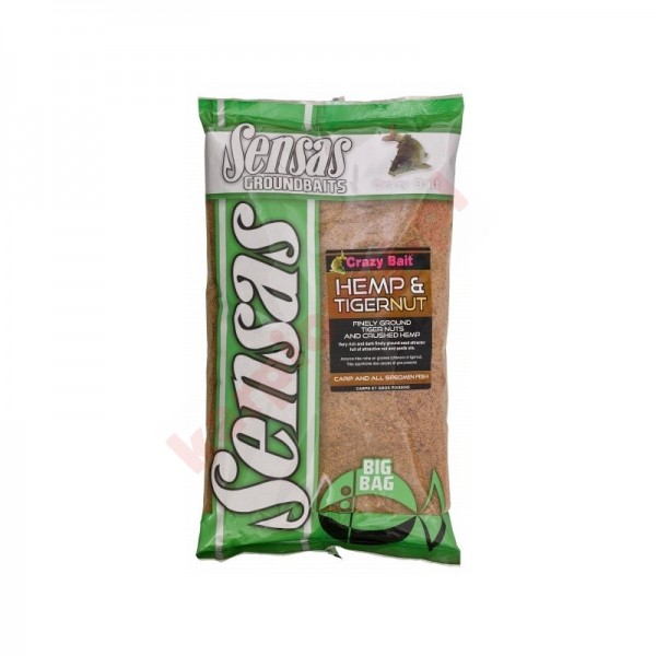 Zanęta big bag hemp & tiger mix 2kg