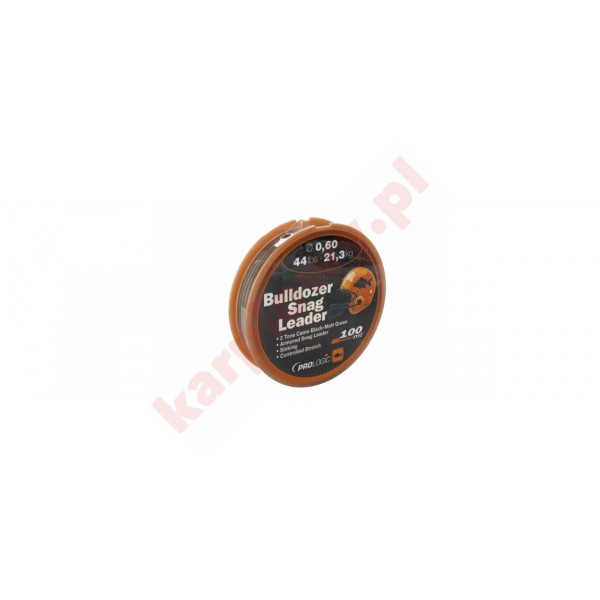 Bulldozer snag leader 100m 32lbs 15.6kg 0.50mm camo