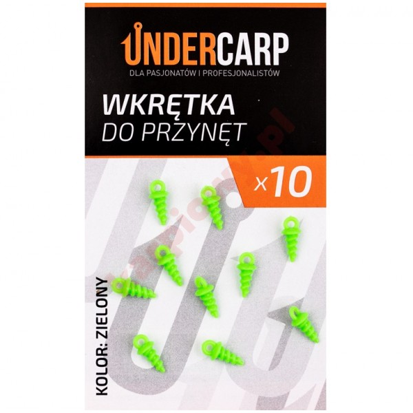 Wkrętka do przynęt – zielony