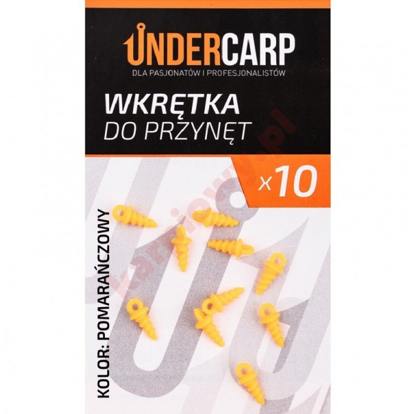 Wkrętka do przynęt – pomarańczowy
