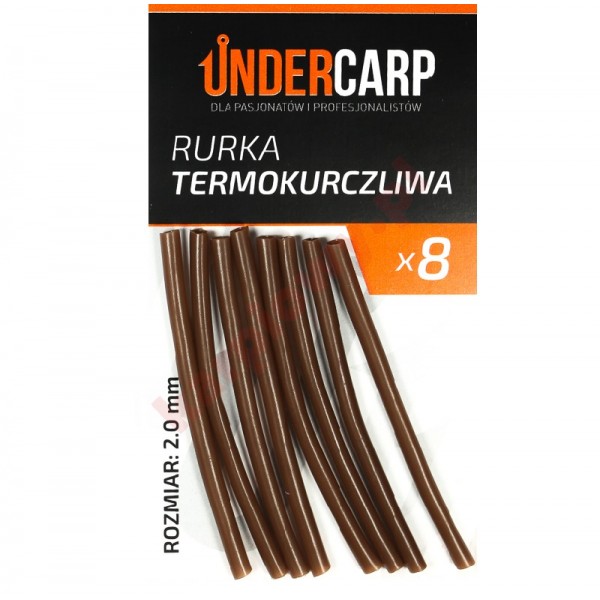 Rurka termokurczliwa 2,0mm brązowa 