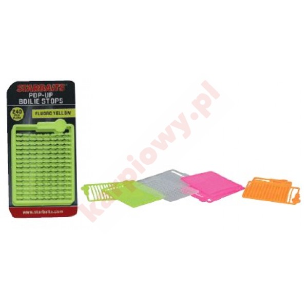 Pop Up Stop Boilies Stoper Fluo Żółty