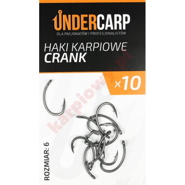 Haki karpiowe crank rozmiar 6