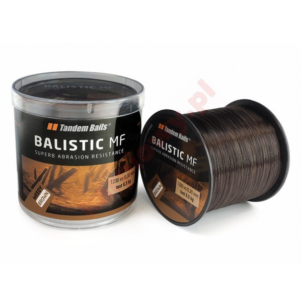 Żyłka balistic MF  0,30 mm ciemny brąz 600m