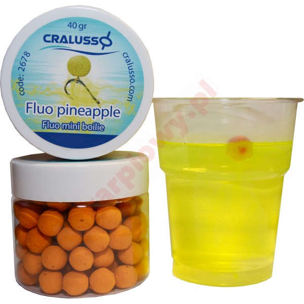 Kulki fluo mini 12mm pineapple 40g