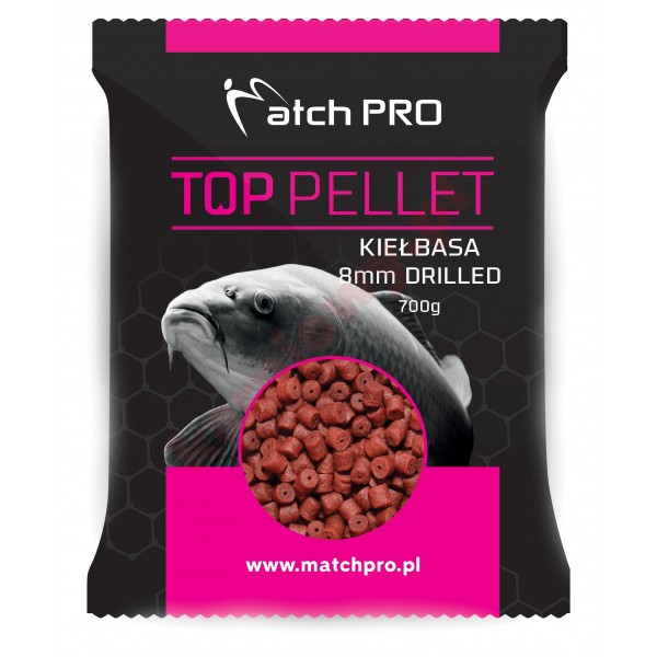 Pellet kiełbasa drilled 8mm 700g