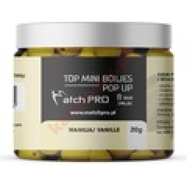 TOP BOILIES POP UP VANILLE 8mm 20g