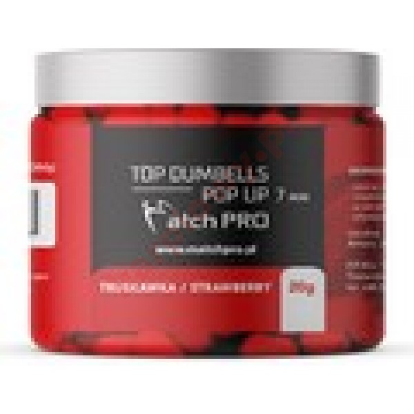 Top dumbells pop up strawberry 7mm 20g