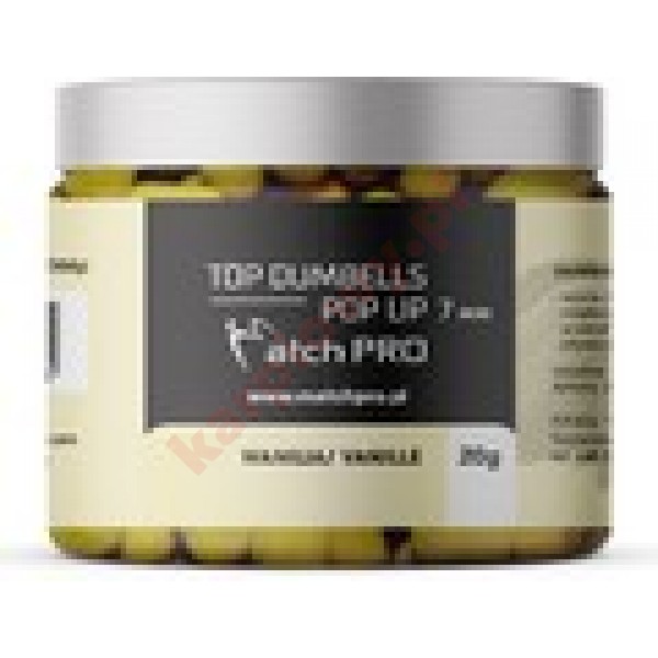 Top dumbells pop up vanille 7mm 20g