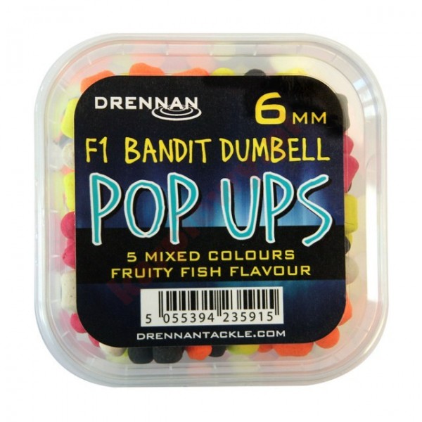 Pellet pop-up dumbell mix F1 6mm