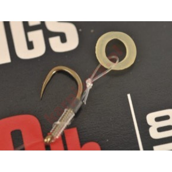 Gotowe przypony - bait bands ready rig 4'' (0,19/size 14)	