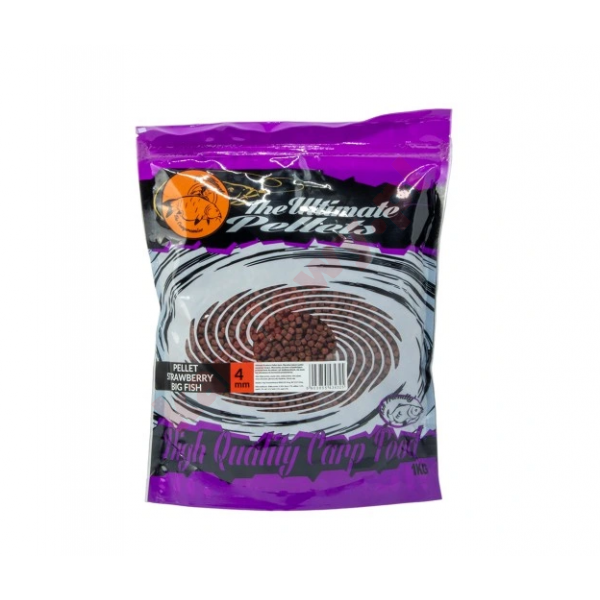 Pellet Strawberry Big Fish 4mm 1kg
