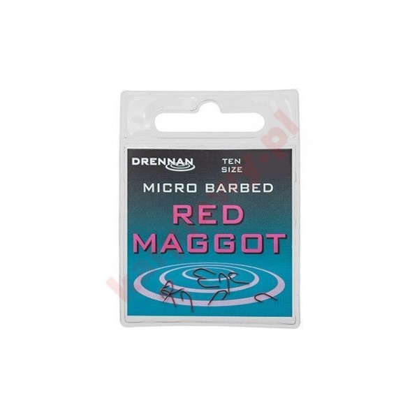 Haczyki - red maggot nr 18 / 10szt 