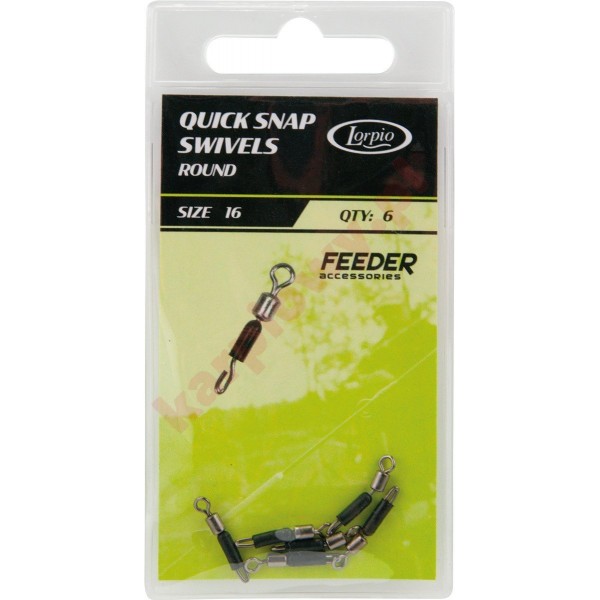 Łącznik przyponu Quick Snap Swivel Round 20