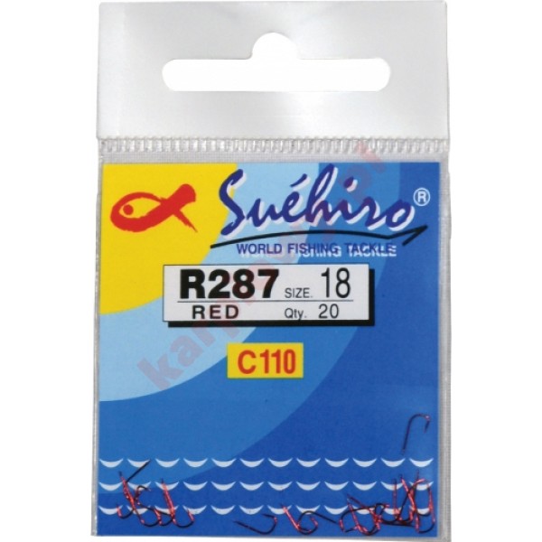 Haczyki Suehiro Red R287 nr.18