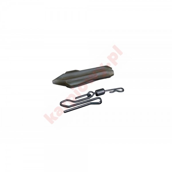  Klips Uni Lead Clip Camo Brown