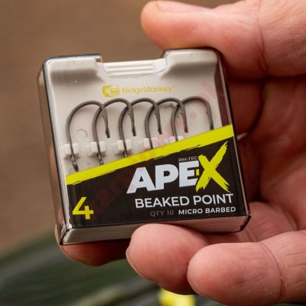 Haczyki Ape-X Beaked Point Barbed roz. 4