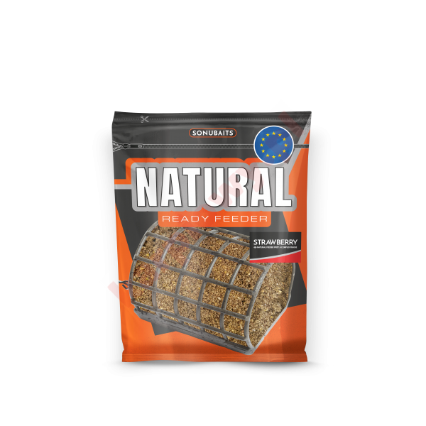 Zanęta Natural Ready Feeder Strawberry