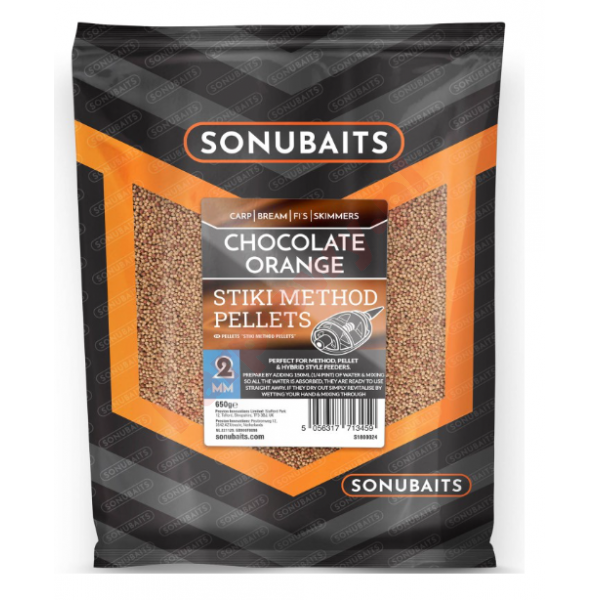 Pellet Stiki Chocolate Orange Method 2mm 650g