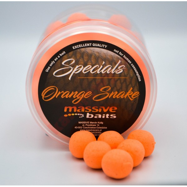 Kulki Pop Up Orange Snake 14mm