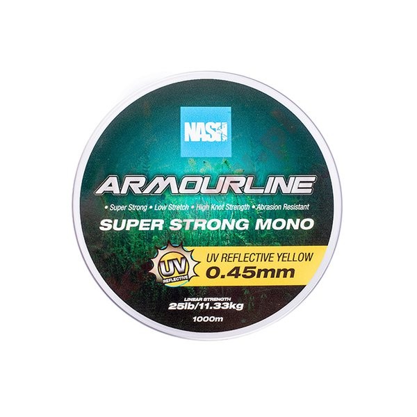 Żyłka Baseline Mono UV Yellow 25lb 0,45m 1000m