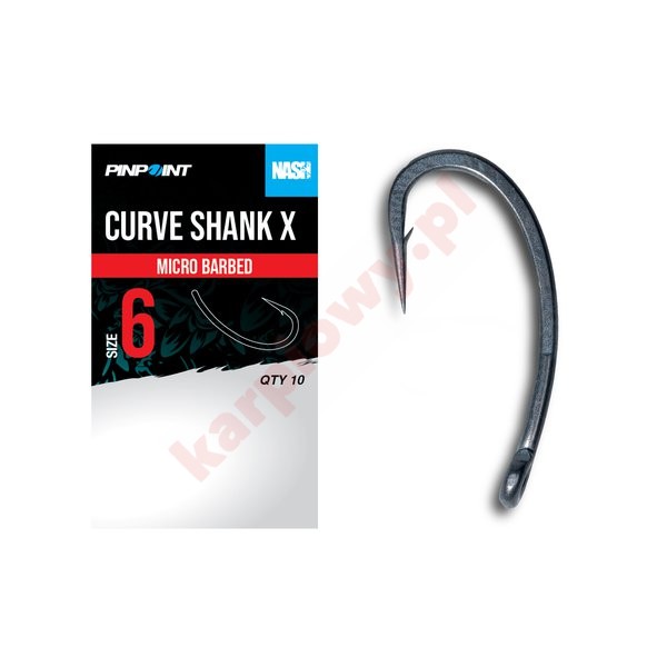 Haczyki Curve Shank X size 2