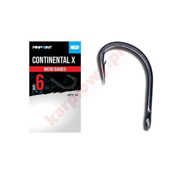 Haczyki Continental X size 4
