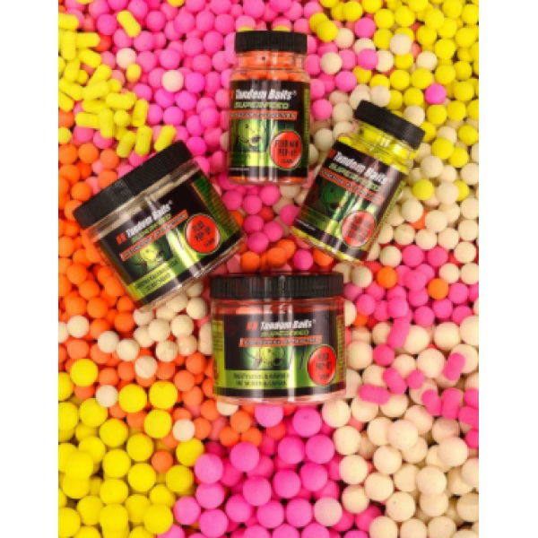 SuperFeed Fluo Mini Pop-Up 12mm/30g Chili & Robin Red