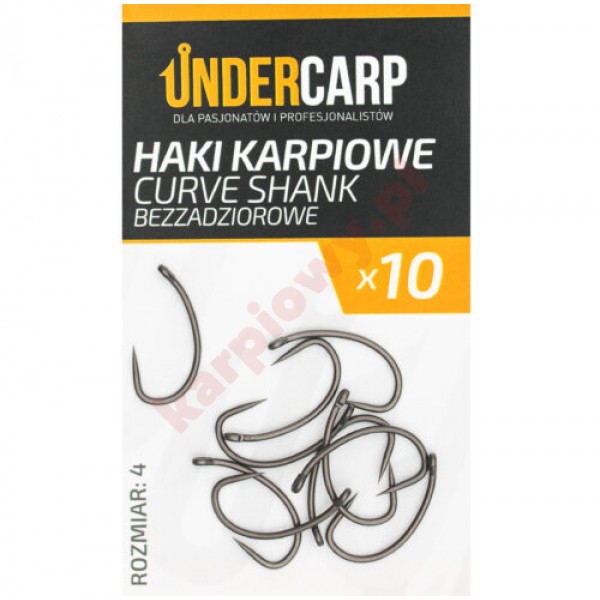 Teflonowe haki CURVE SHANK bezzadziorowe 4