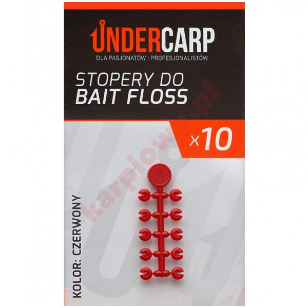 Stopery do Bait Floss pomarańczowy 